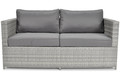 Outdoor 2-seat Sofa MALAGA, grey