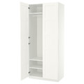 PAX / BERGSBO Wardrobe, white/white, 100x60x236 cm