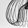 KALLFRONT Pendant lamp shade, black, 52 cm