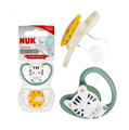 NUK Space Soother Pacifier 6-18m 2pcs, dark blue/green