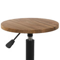 Bar Stool Rawe, natural/black