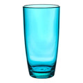 Plastic Drinking Glass 490ml, blue