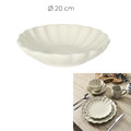 Ceramic Deep Plate Calista 20cm, cream