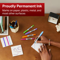 Sharpie Marker Perman 2in1 12pcs, black