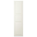 TYSSEDAL Door with hinges, white, 50x195 cm
