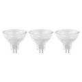 Diall LED Bulb  MR16 GU5,3 621lm 4000K 36D, 3 pack