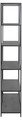 Shelving Unit Seaford XV, black