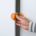 LATMASK Clip-on handle, orange, 60 mm 2 pack