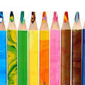 Astra Rainbow Jumbo Colored Pencils 12pcs + Sharpener