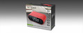 Muse Dual Alarm Clock Radio PLL M-10 RED