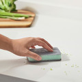 SVAMPIG Sponge, grey-green, 3 pack