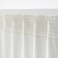 MERETE Room darkening curtains, 1 pair, 145x300 cm, white