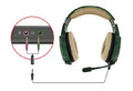 Trust GXT 322 Gaming Headset, green camouflage