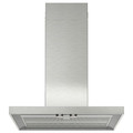 MATÄLSKARE Wall mounted extractor hood, stainless steel colour