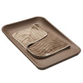 LEANDER topper for changing mat, Woodland, Mocca