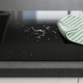TÄCKNAN Ind hob/int extractor w recirc kit, IKEA 300/black
