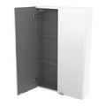 Bathroom Wall Cabinet GoodHome Imandra 60x90x15cm, white