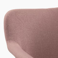 VEDBO Armchair, Gunnared light brown-pink