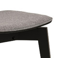 Dining Chair Roxby, grey/black