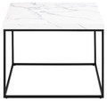 Coffee Table Barossa 60x60cm, white marble