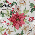 Christmas Paper Napkins, 25x25 cm, Pack of 20