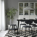 HADDARP Step stool, 4-way black-grey