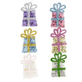 Craft Christmas Self-Adhesive Decoration Set Fabric Stickers Gifts 6pcs