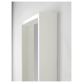 NISSEDAL Mirror, white, 40x150 cm