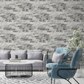 GoodHome Vinyl Wallpaper on Fleece Epid, grey/white