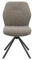 Swivel Dining Chair Aura Monza, grey