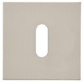 Gamet Door Escutcheon, brushed nickel