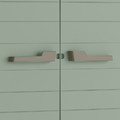 Outdoor/Workshop High Cabinet Multispace, jade grey