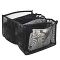 9-Compartment Underwear Organizer, black