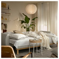 GRUNNARP 3-seat sofa-bed, Gunnared beige
