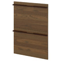 METOD 2 fronts for dishwasher, Stensta dark brown ash veneer, 60 cm