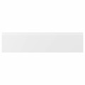VOXTORP Drawer front, white matt white, 80x20 cm