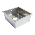 Cooke&Lewis Steel Kitchen Sink Cajal 43 x 45 cm 1 Bowl