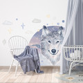 Wall Sticker Set 119x82cm - Wolf