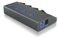 Icybox IB-HUB1405C 4-Port Hub USB 3.0