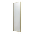 GoodHome Mirror Muhely 40 x 140 cm, metal frame, gold