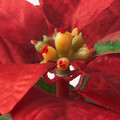 VINTERFINT Artificial potted plant with pot, in/outdoor Poinsettia/red, 6 cm