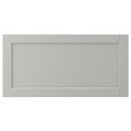 LERHYTTAN Drawer front, light grey, 80x40 cm