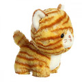 Soft Plush Toy Orange Tabby Cat