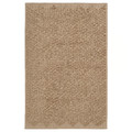 FJÄLLKATTFOT Bath mat, beige, 50x80 cm