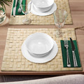 MÄVINN Place mat, handmade, 44x34 cm