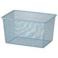TROFAST Mesh storage box, grey-blue, 42x30x23 cm