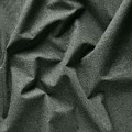 ROSENMANDEL Block-out curtains, 1 pair, dark green, 135x300 cm