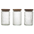 Storage Jar with Acacia Lid 1l