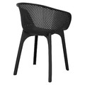 Chair Dacun, in-/outdoor, black