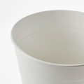 FNISS Waste bin, white, 10 l